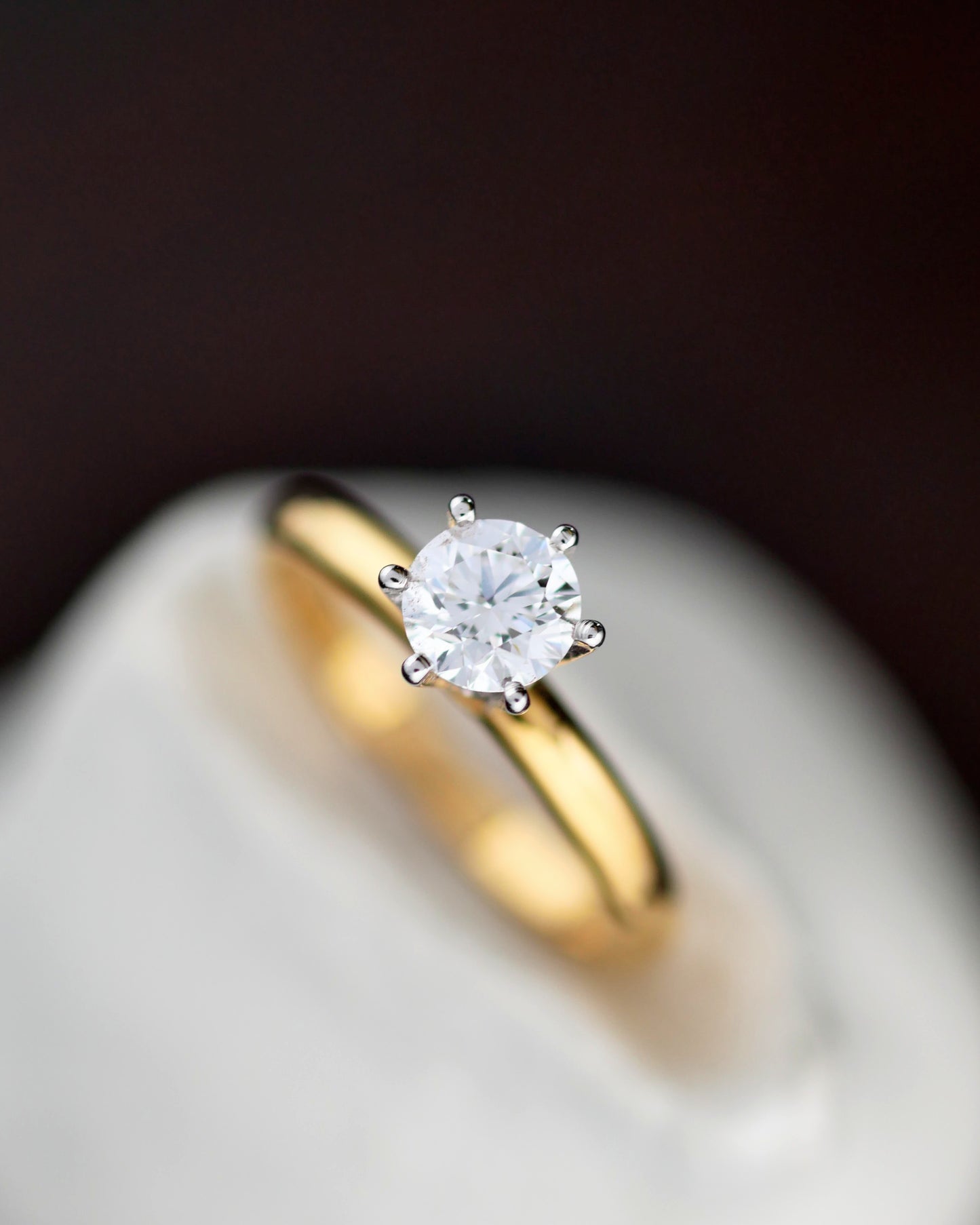 Classic Lab-Grown Diamond Engagement Ring