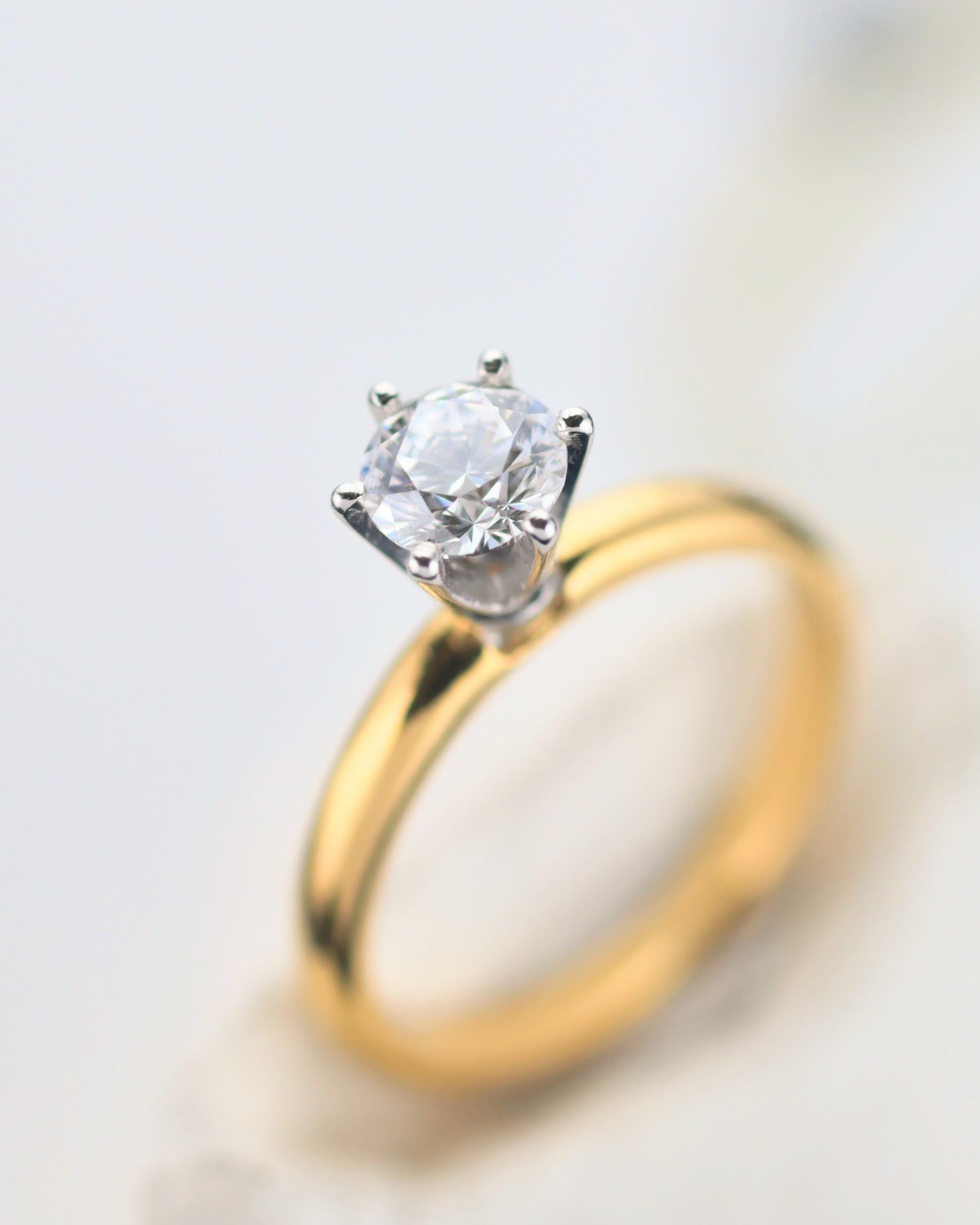 Classic Lab-Grown Diamond Engagement Ring