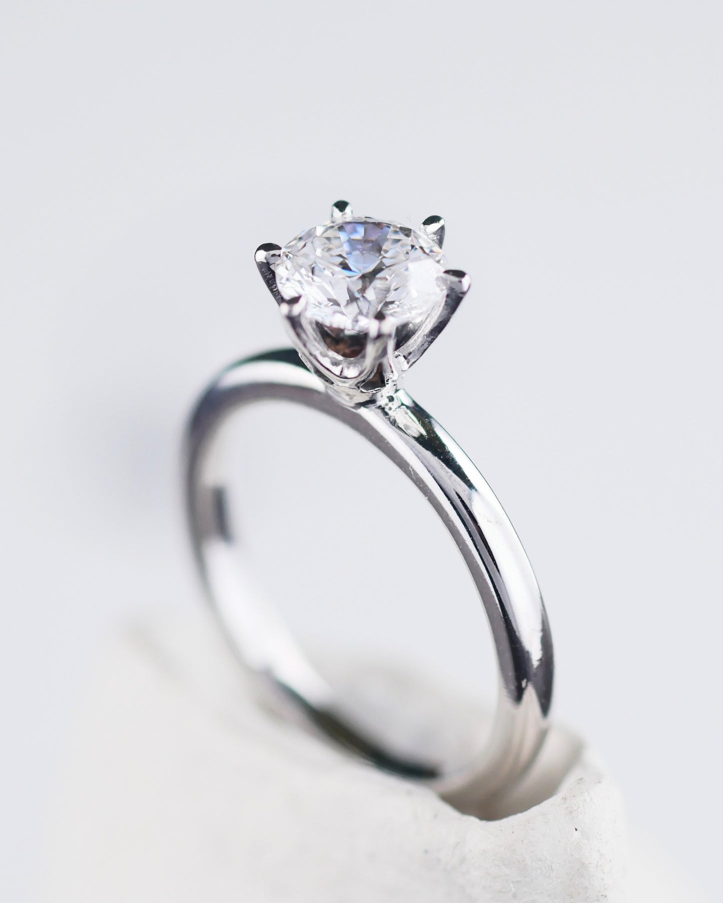 Classic Lab-Grown Diamond Engagement Ring