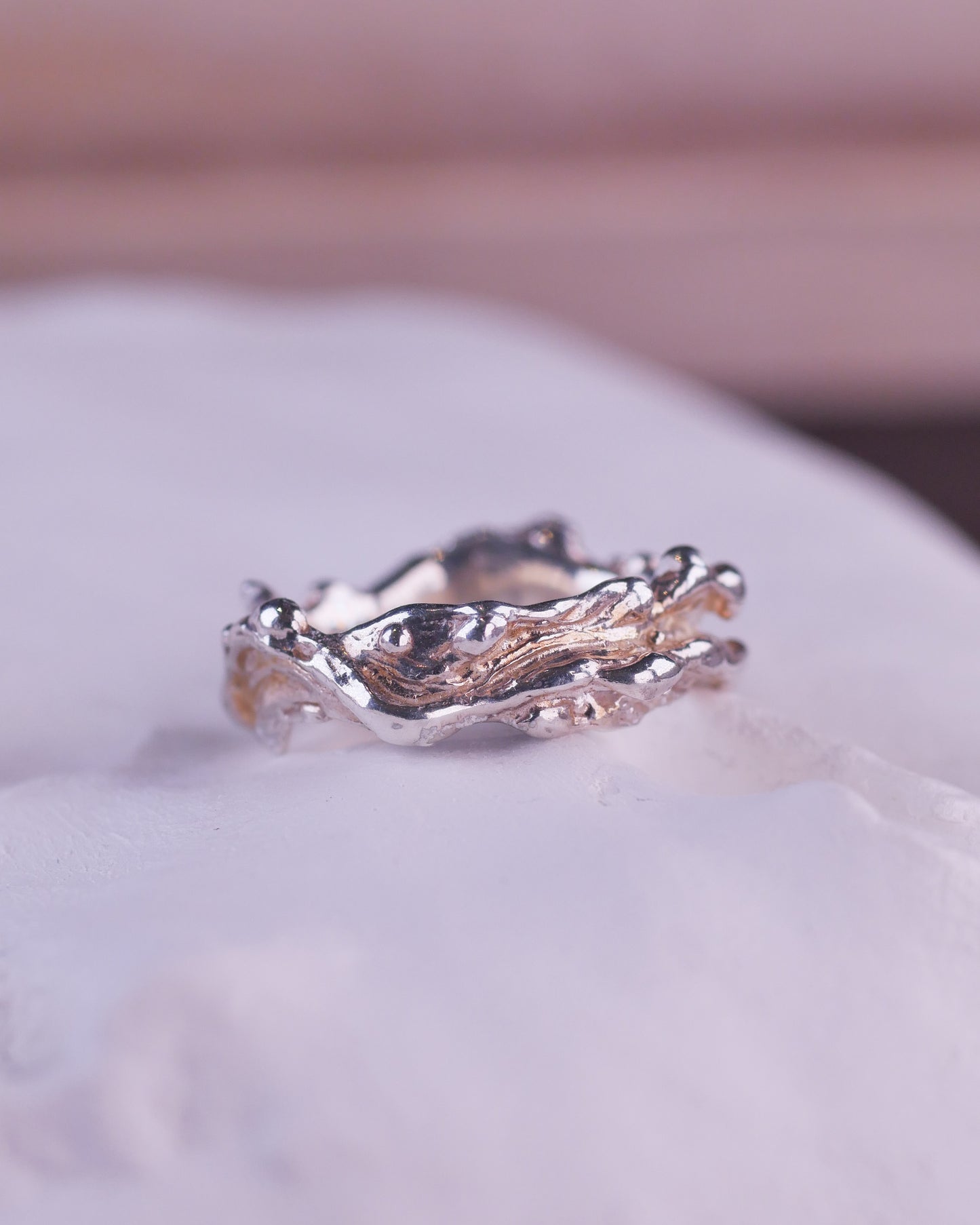 Splash Streamlet Ring