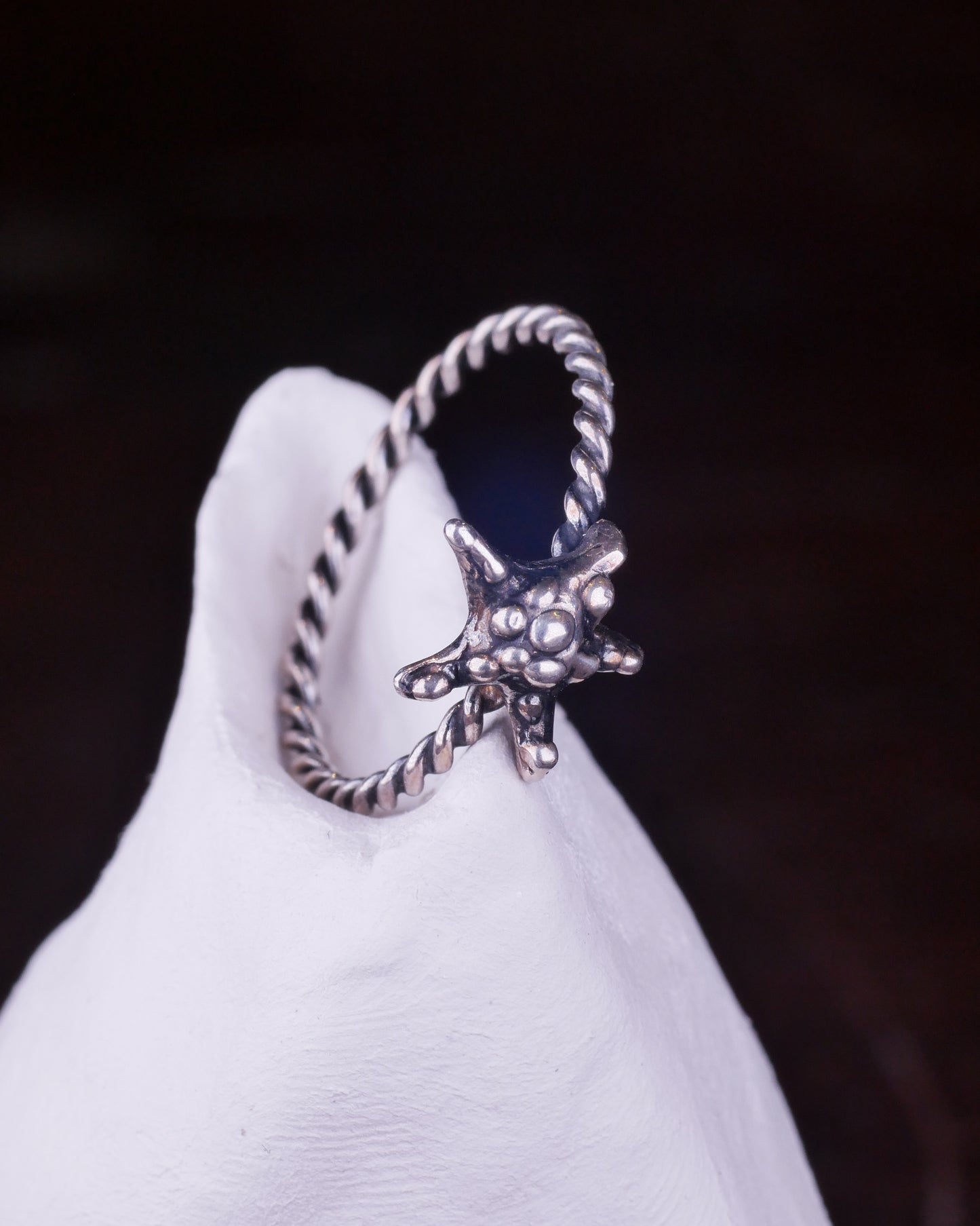 Splash Starfish Ring