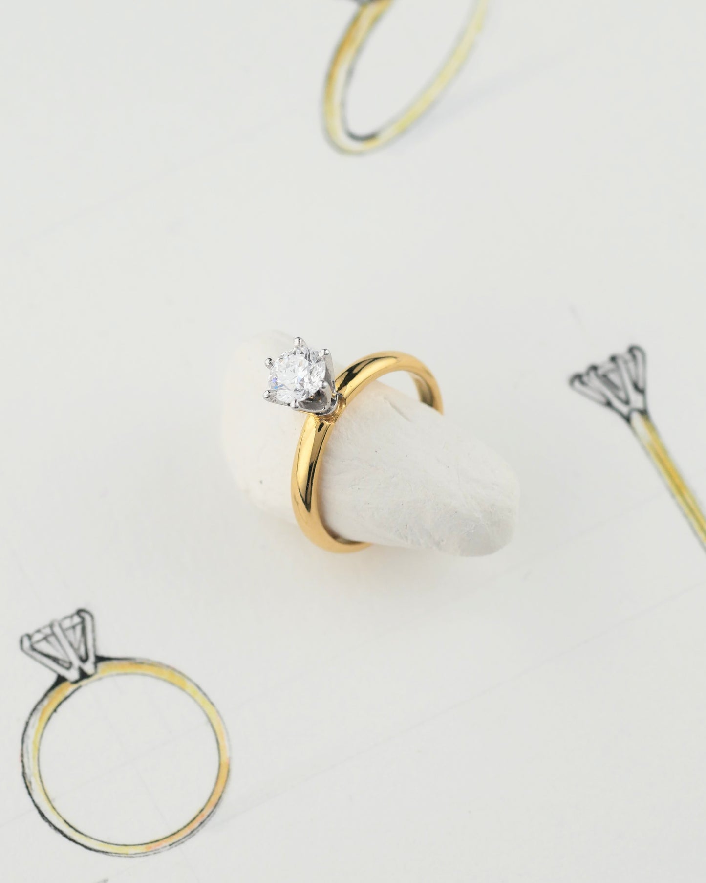 Classic Lab-Grown Diamond Engagement Ring