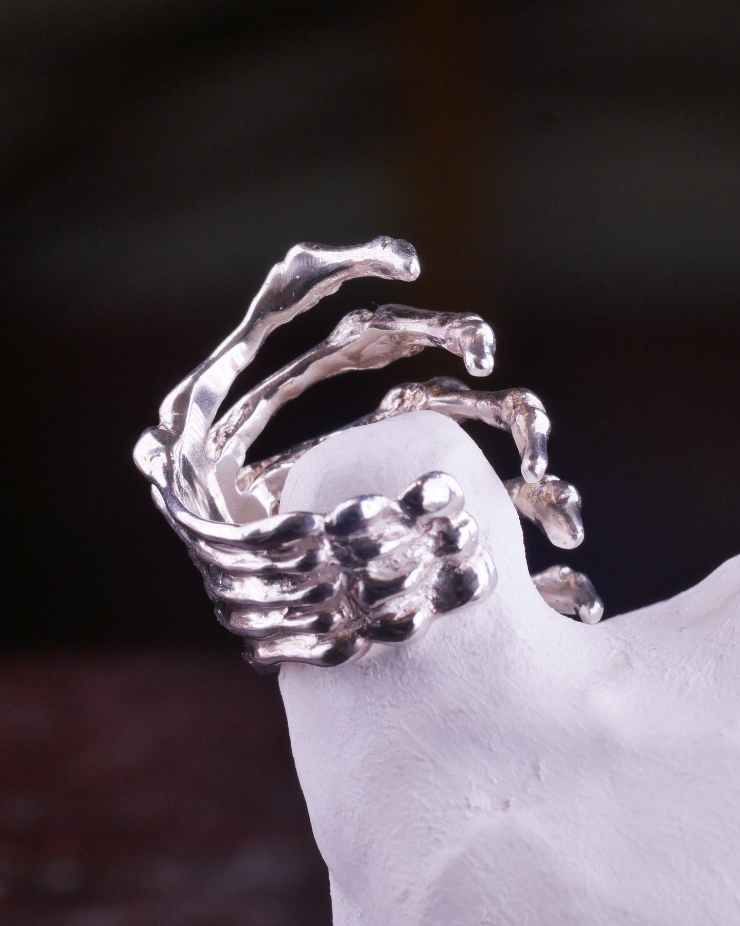 Legends Skeleton Hand Ring